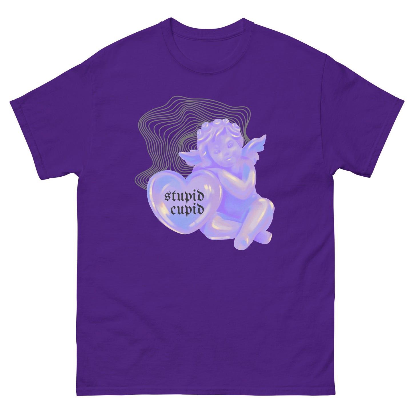 Stupid Cupid Amor Herz T-Shirt
