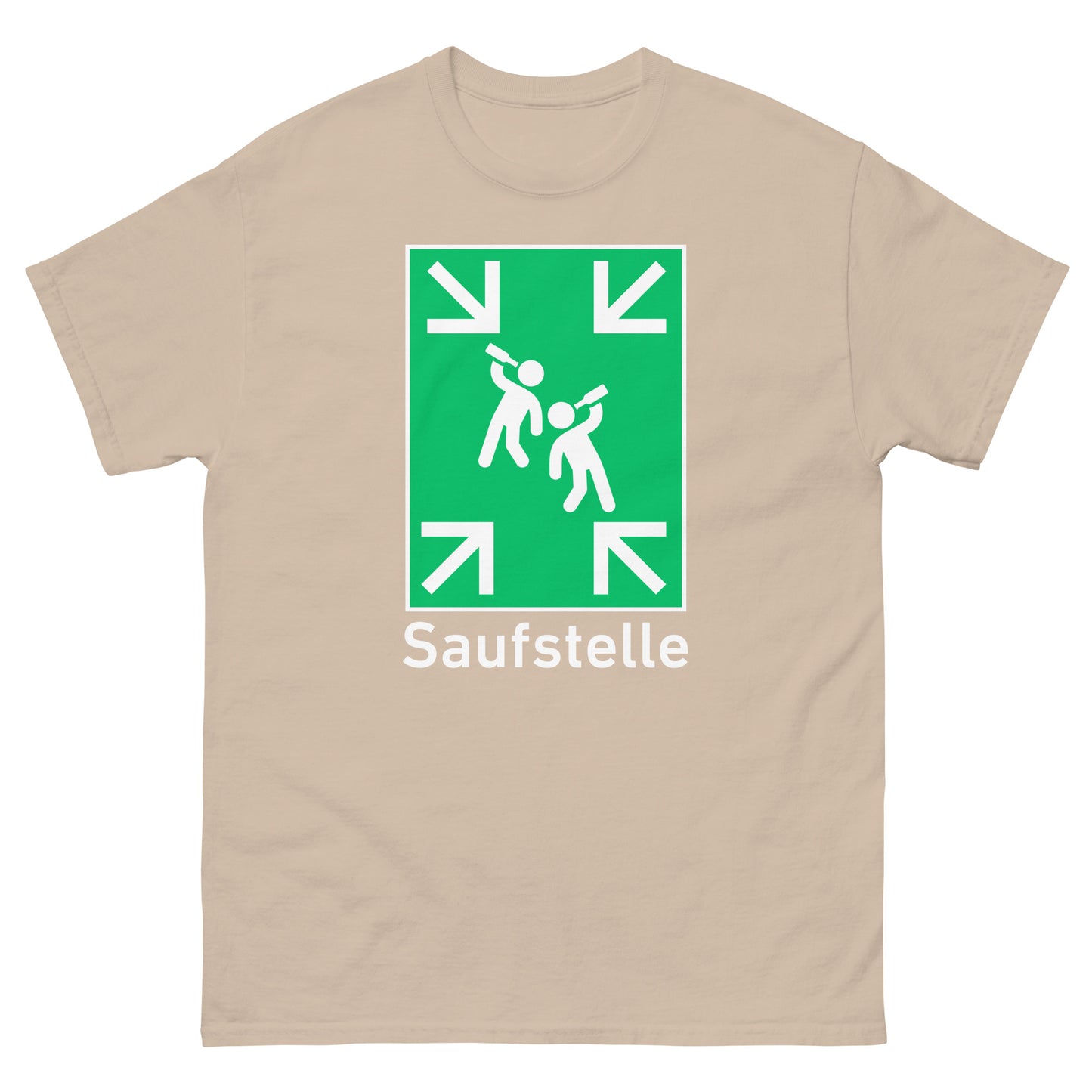 Saufstelle Sammelstelle Bier T-Shirt