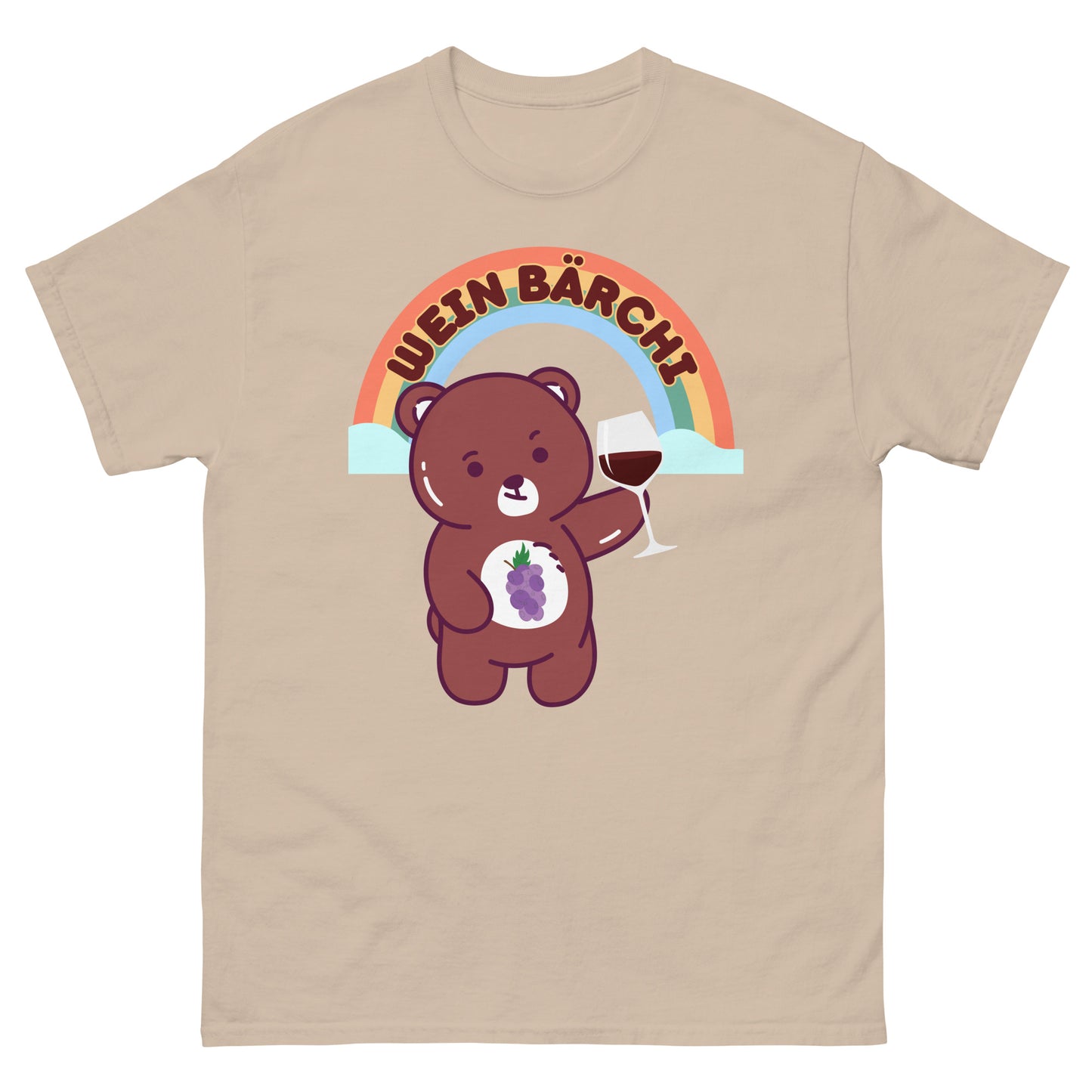 Wein Bärchi Parodie Saufen T-Shirt