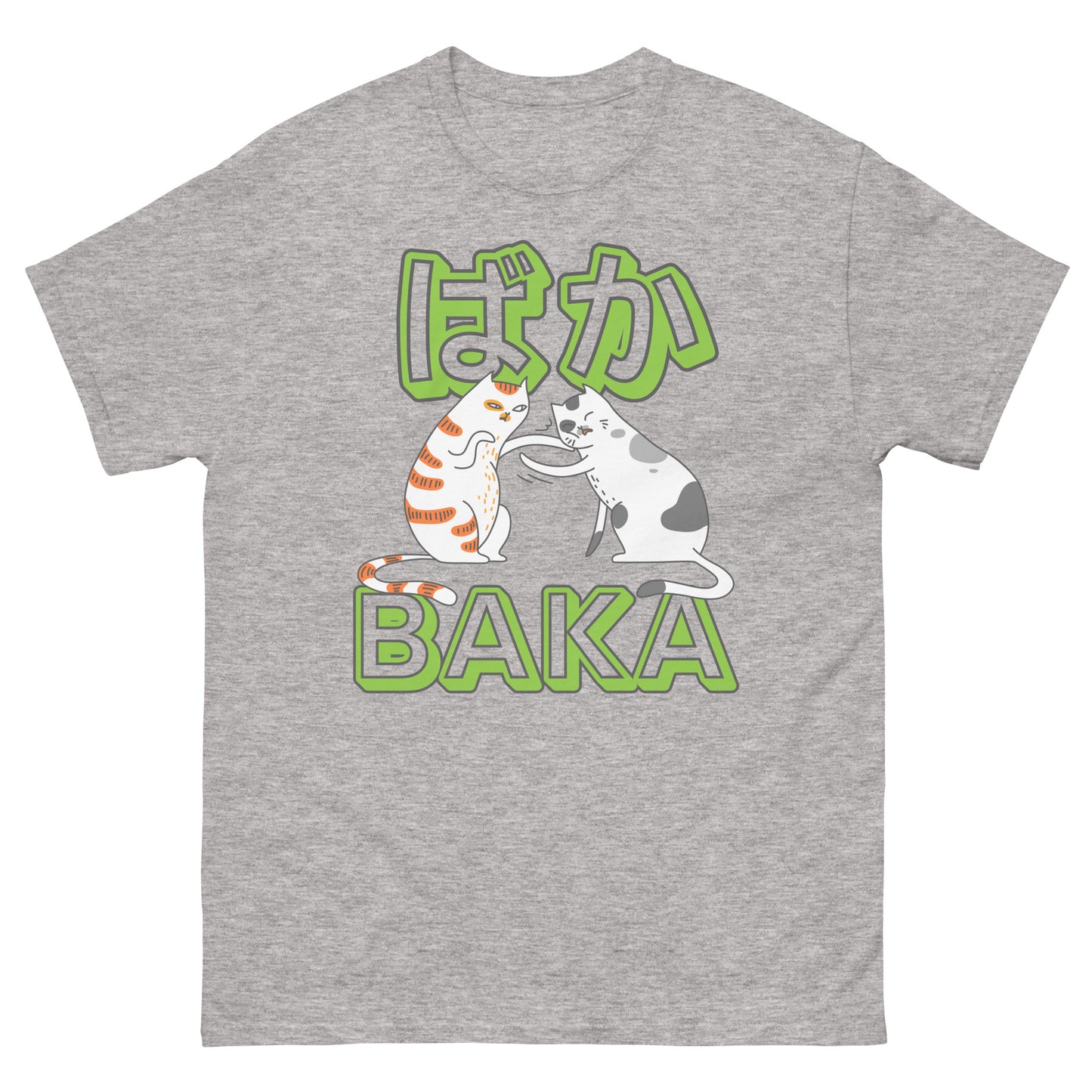 Baka Katzen Backpfeife Anime T-Shirt
