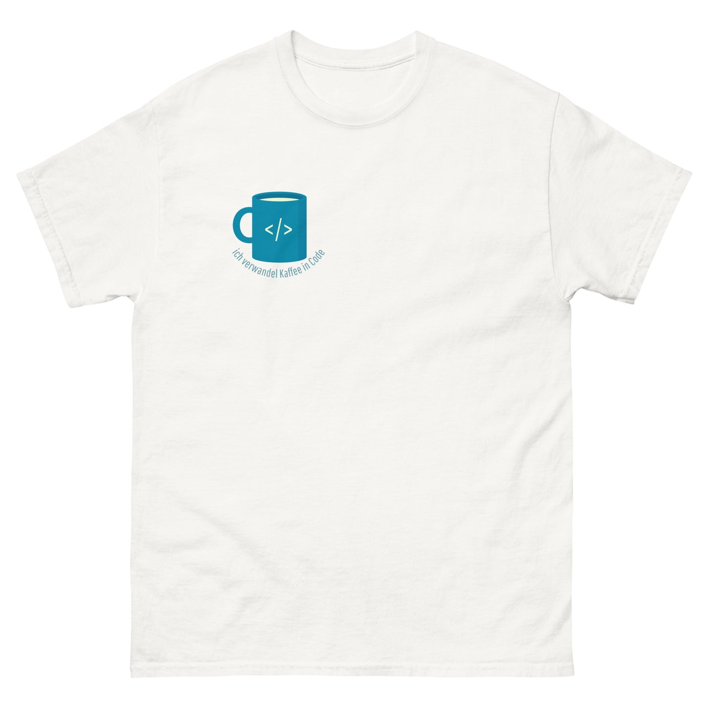 Ich verwandel Kaffee in Code Programmierer T-Shirt