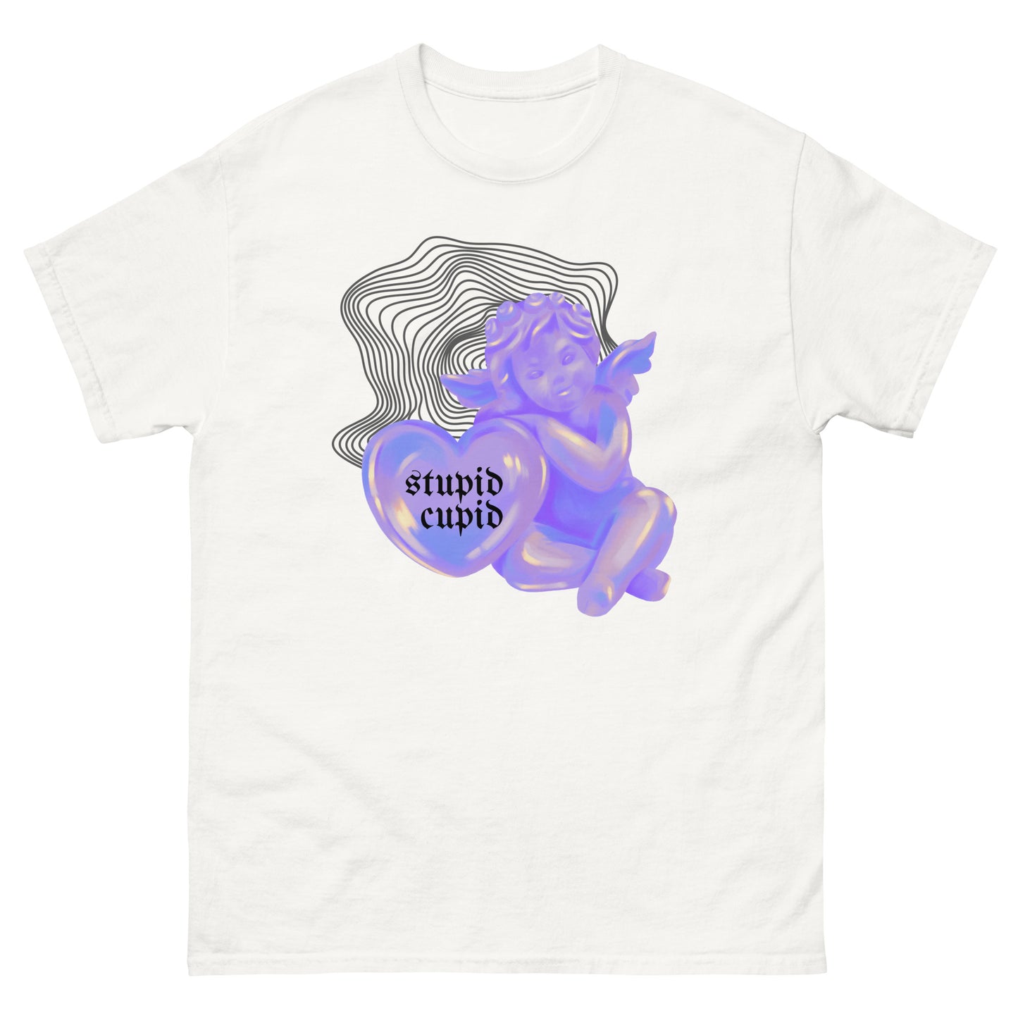 Stupid Cupid Amor Herz T-Shirt