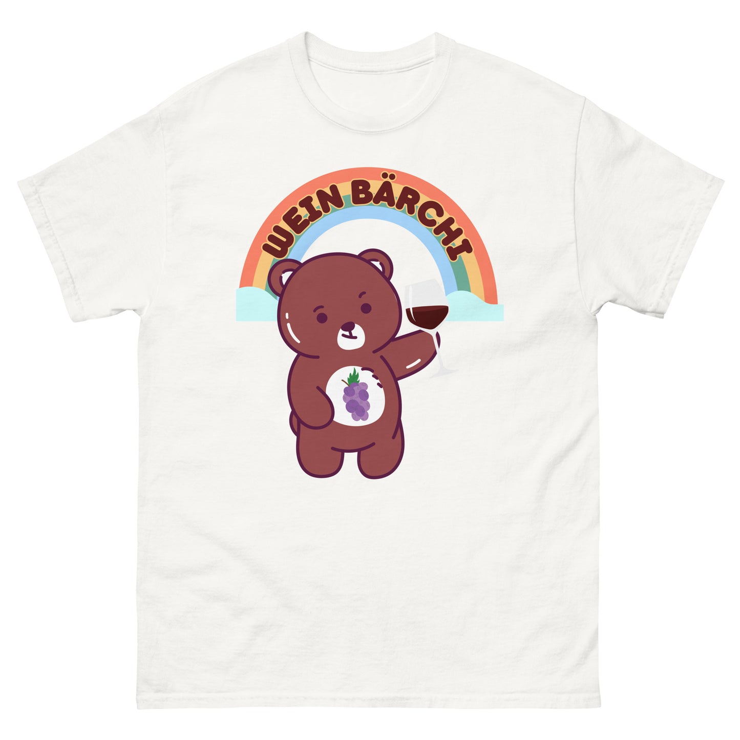 Wein Bärchi Parodie Saufen T-Shirt
