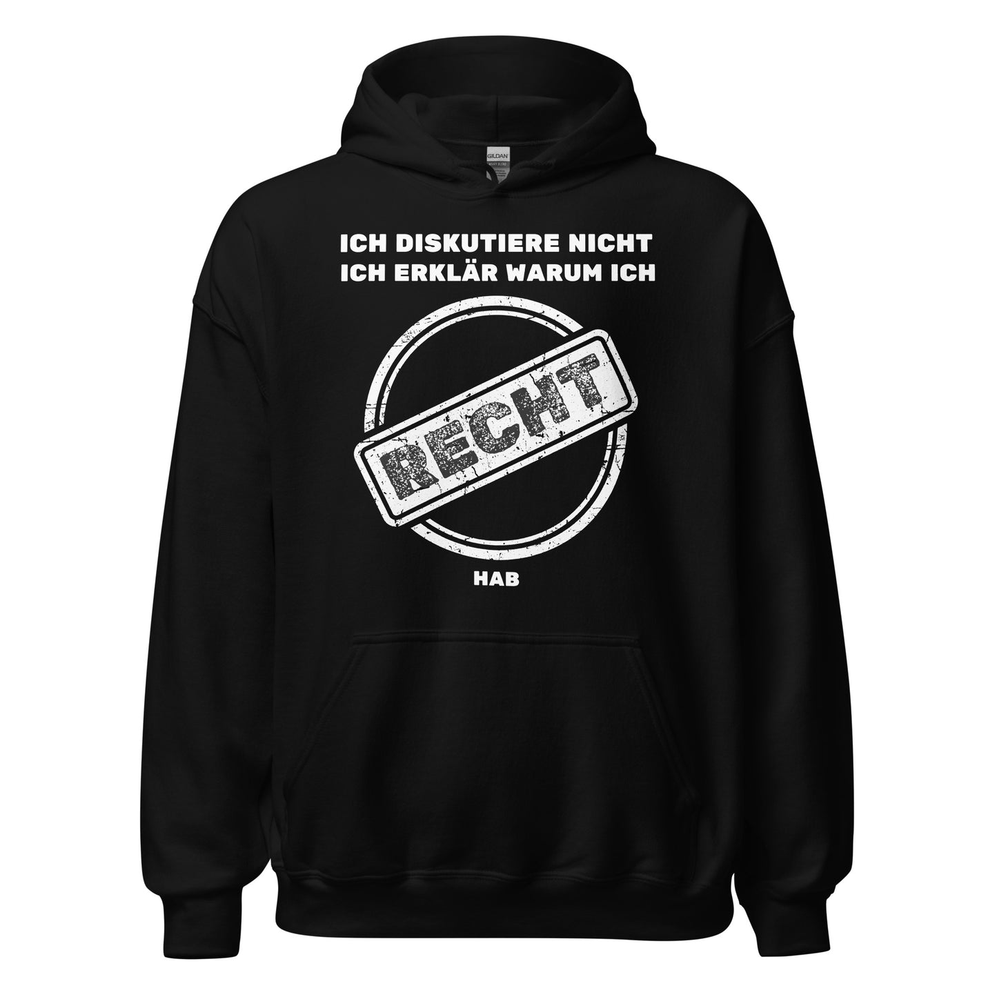 Ich Diskutiere Nicht Ich Erkläre Warum Ich Recht Hab Kapuzenpullover