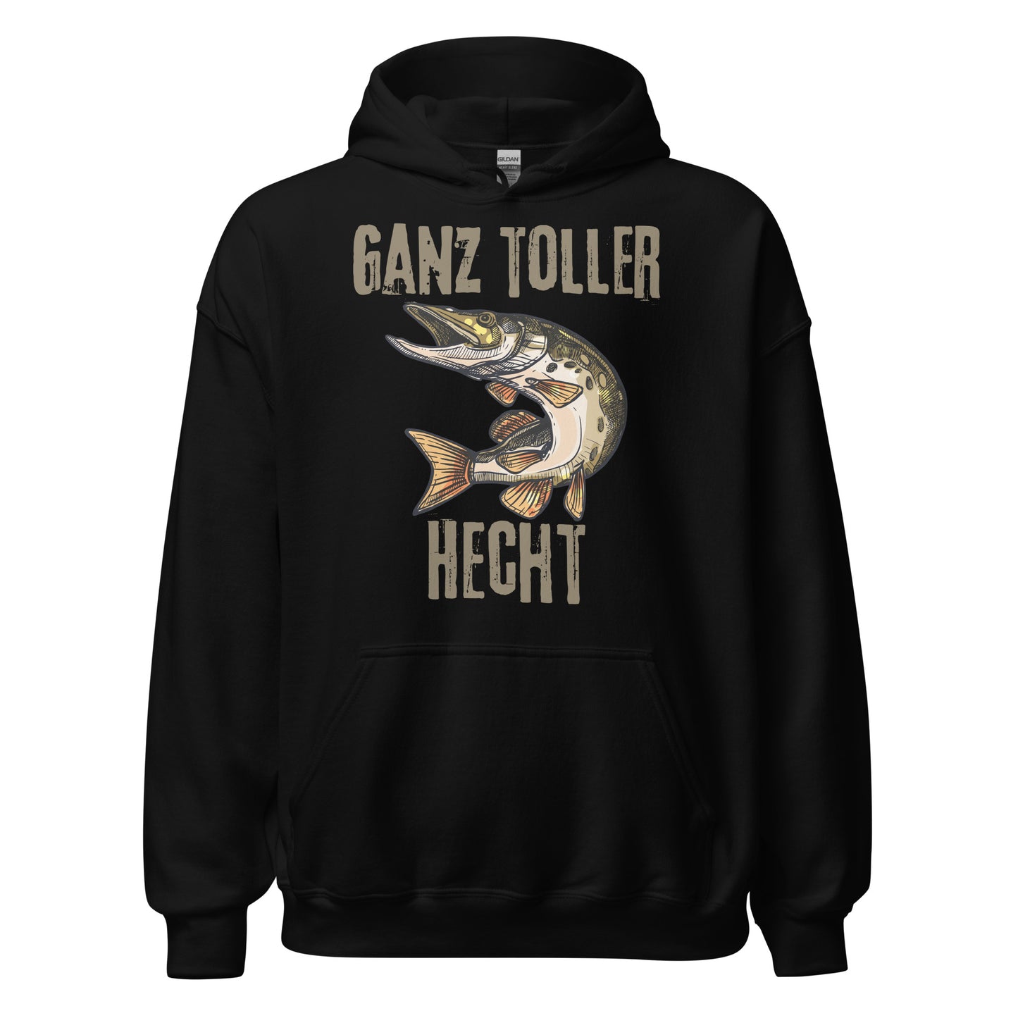 Ganz Toller Hecht Angler Kapuzenpullover