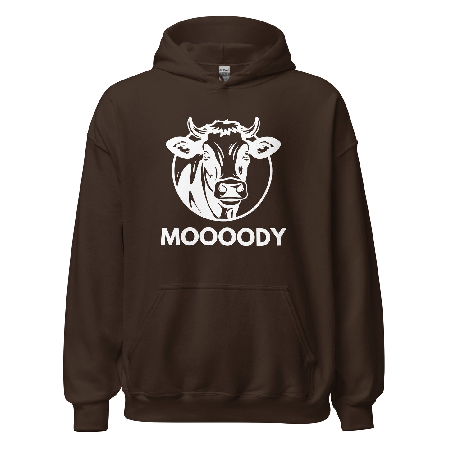 Moody Kuh Hoodie Kapuzenpullover
