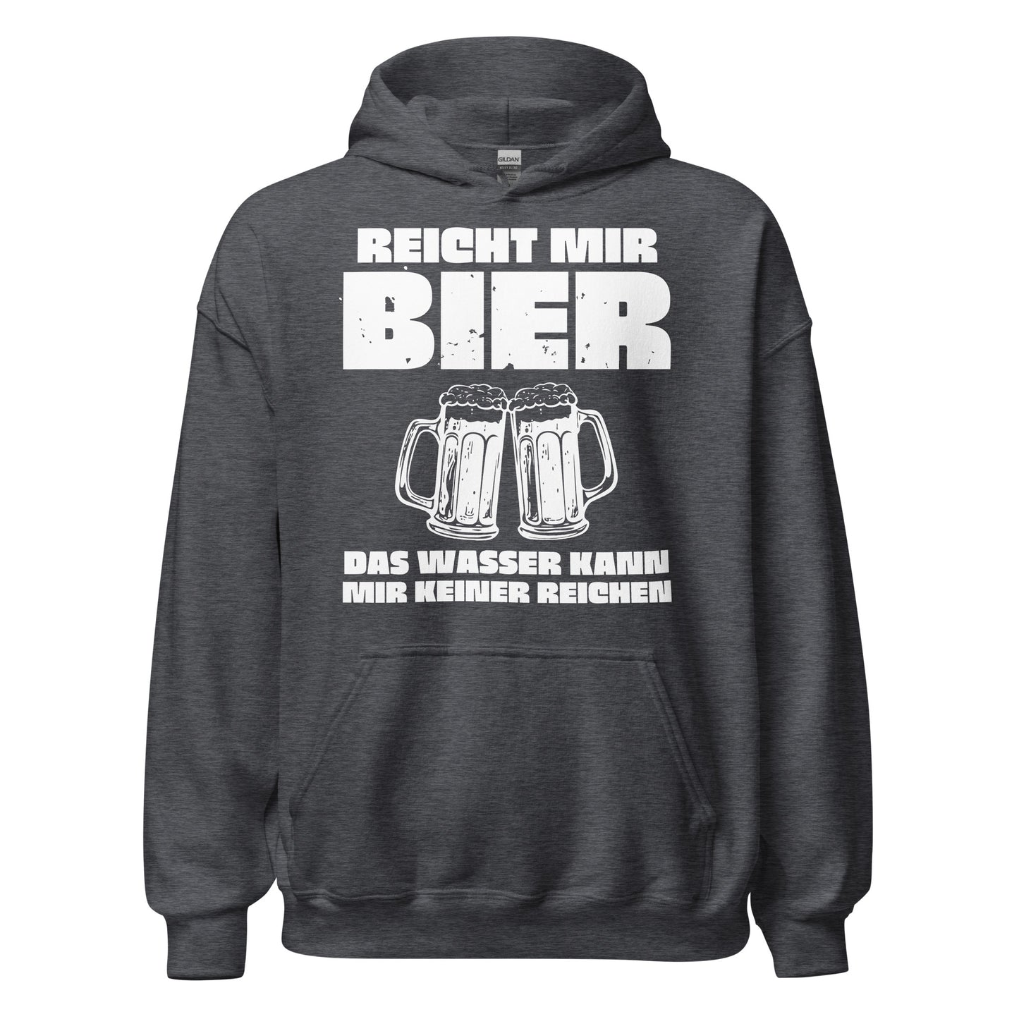 Reicht Mir Bier Das Wasser Kann Mir Keiner Reichen Spruch Kapuzenpullover