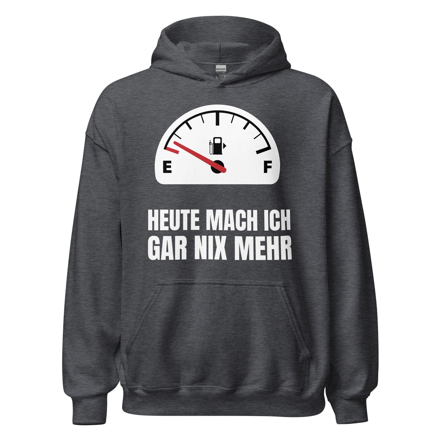 Heute mach ich gar nix mehr Faulpelz Hoodie Kapuzenpullover