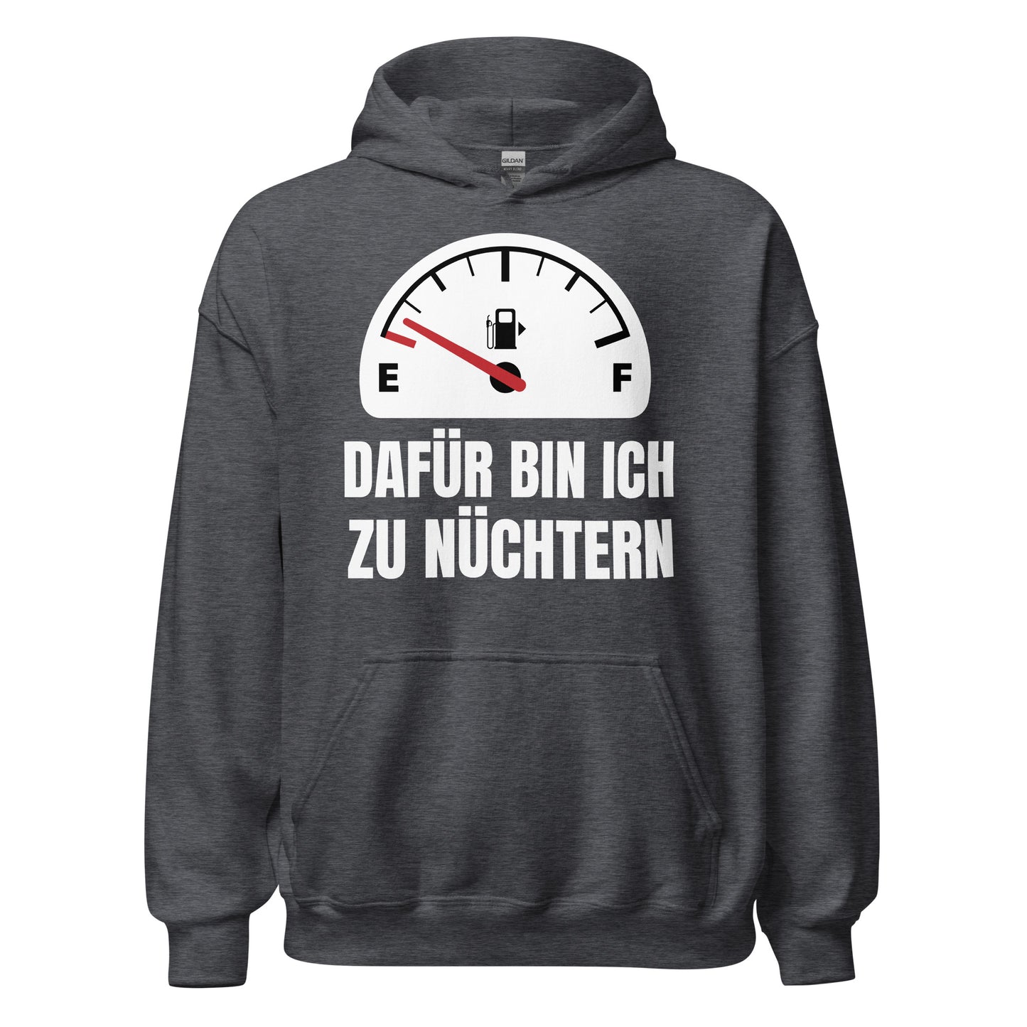Dafür bin ich zu nüchtern Party saufen Hoodie Kapuzenpullover