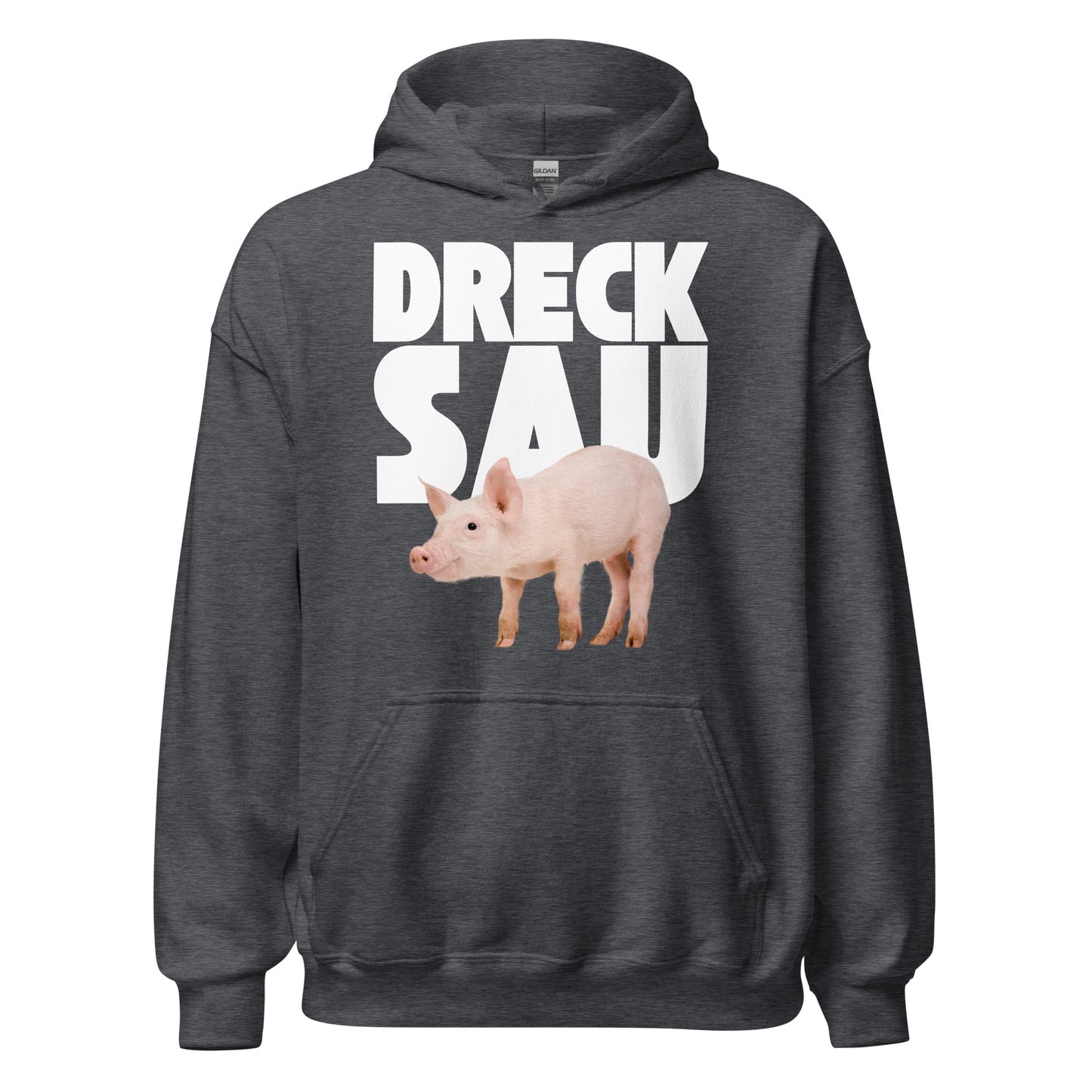 Drecksau Schwein Hoodie Kapuzenpullover