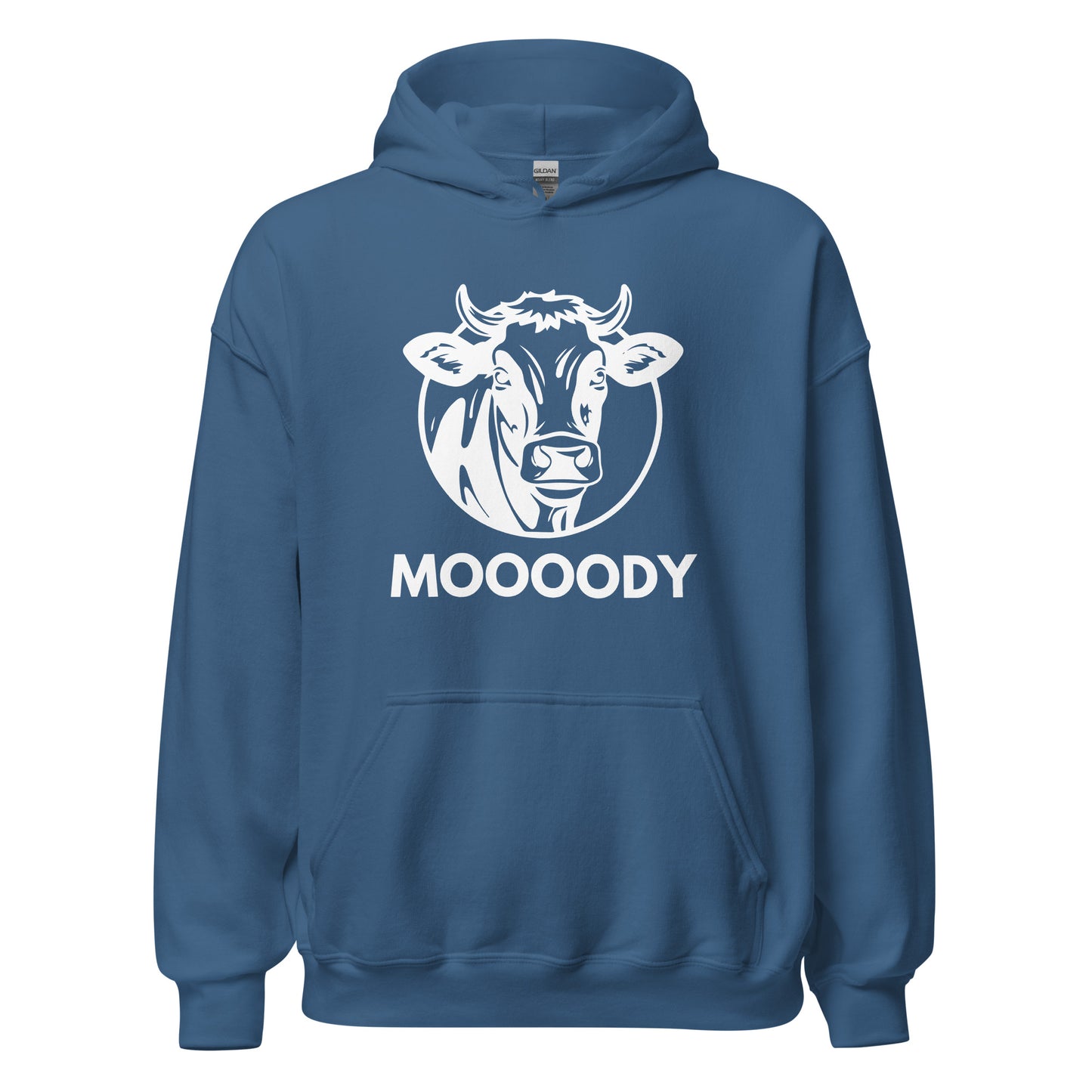 Moody Kuh Hoodie Kapuzenpullover