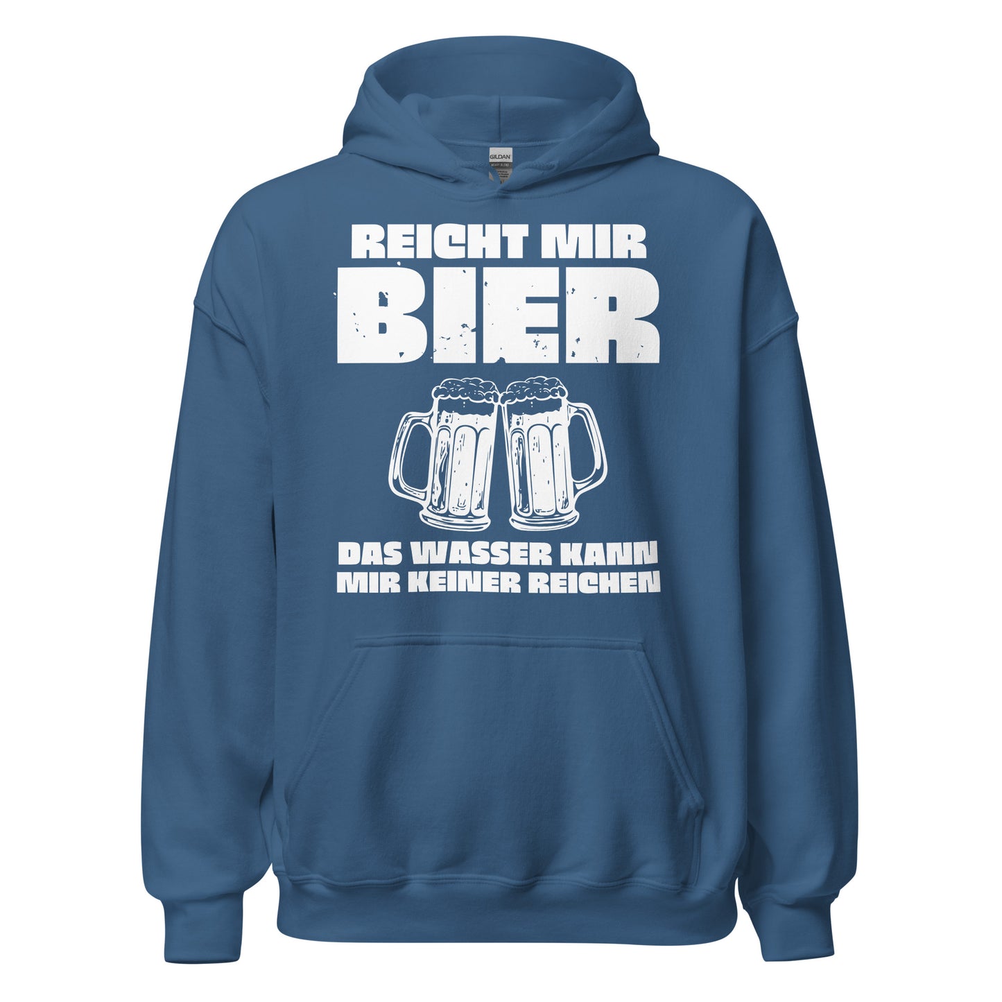 Reicht Mir Bier Das Wasser Kann Mir Keiner Reichen Spruch Kapuzenpullover
