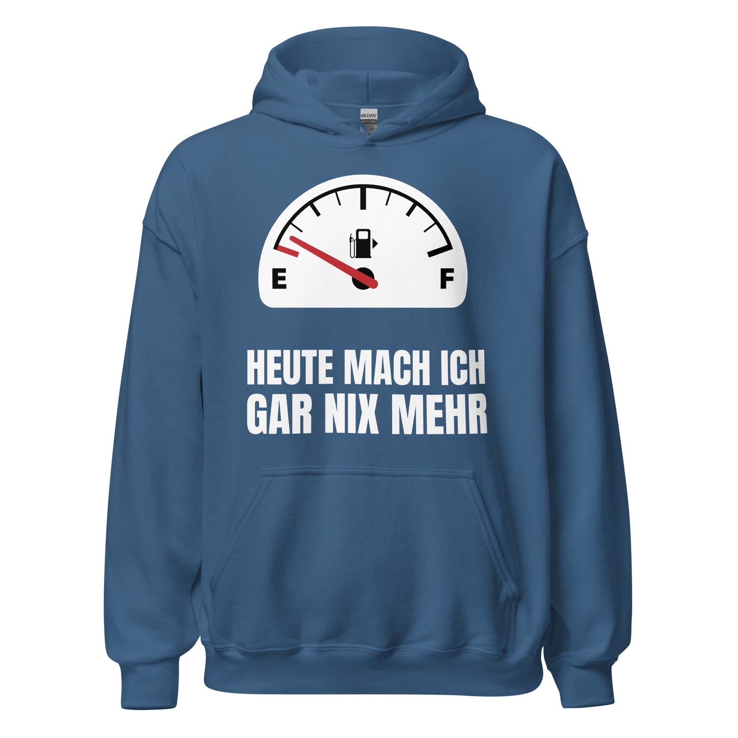 Heute mach ich gar nix mehr Faulpelz Hoodie Kapuzenpullover