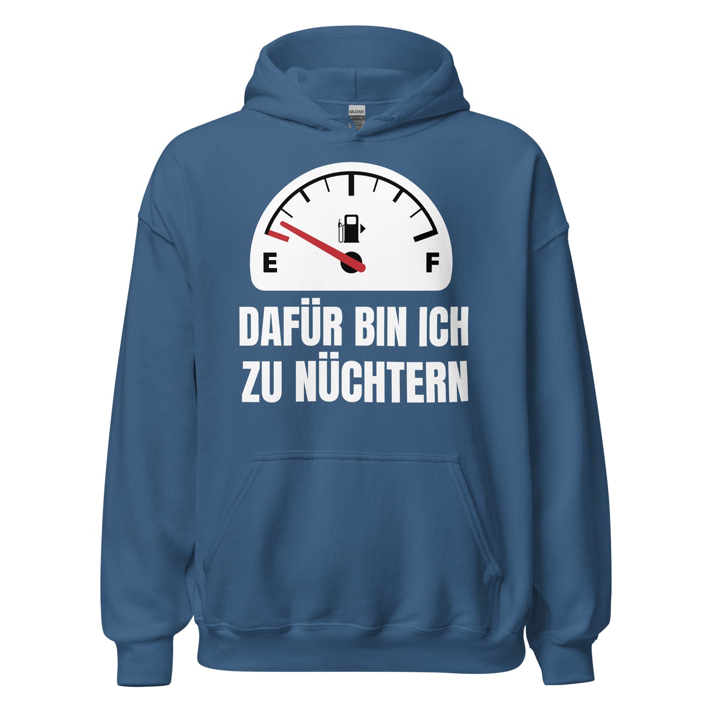 Dafür bin ich zu nüchtern Party saufen Hoodie Kapuzenpullover