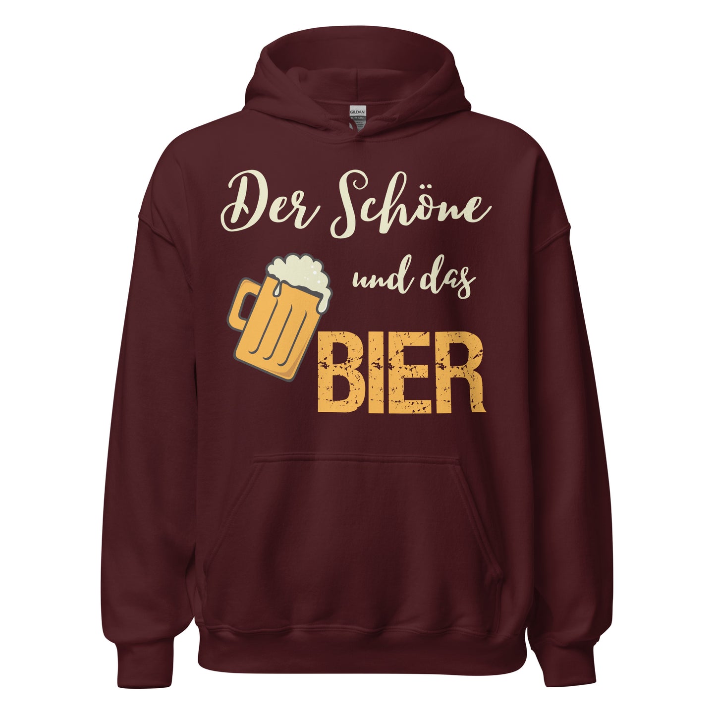 Der Schöne und das Bier Hoodie