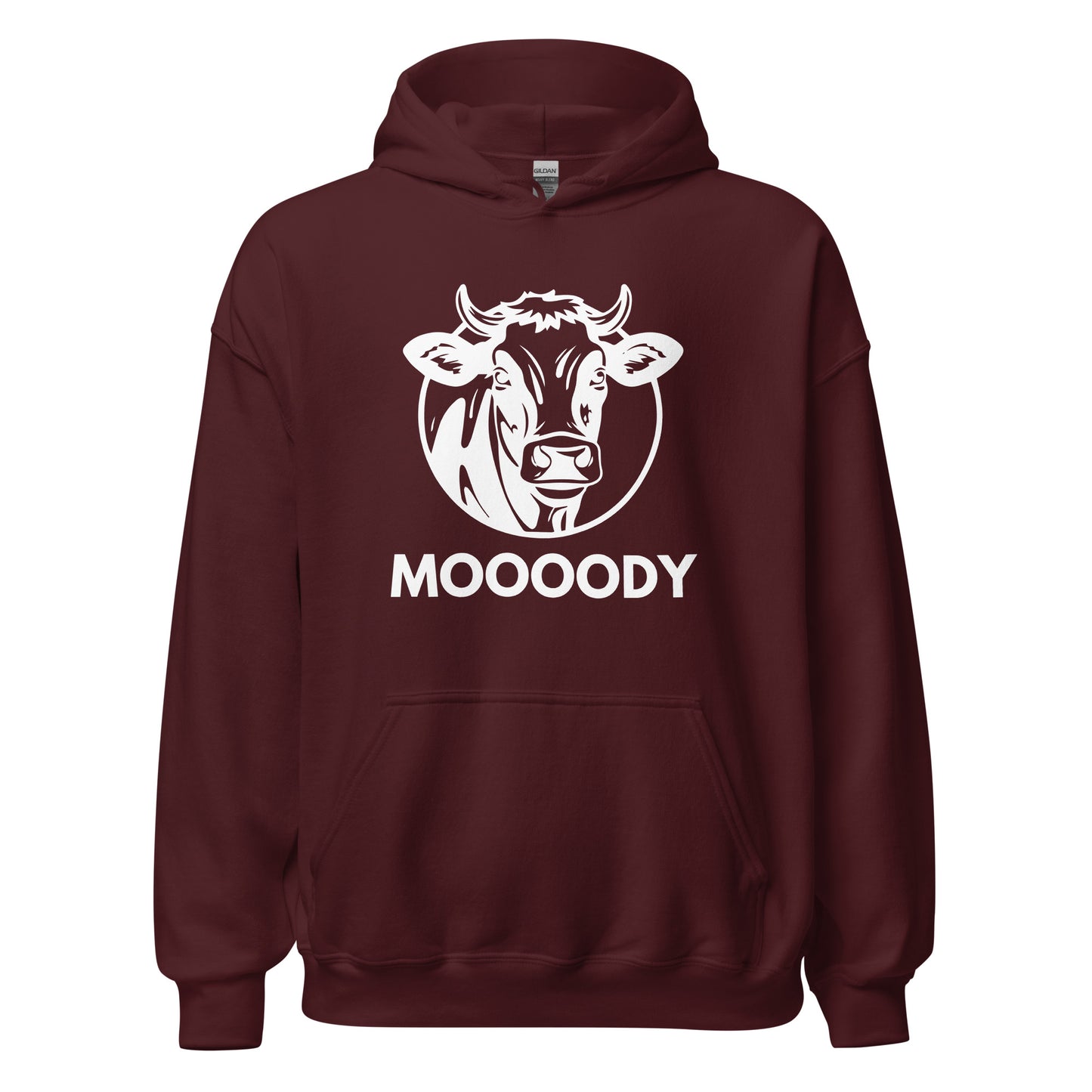 Moody Kuh Hoodie Kapuzenpullover