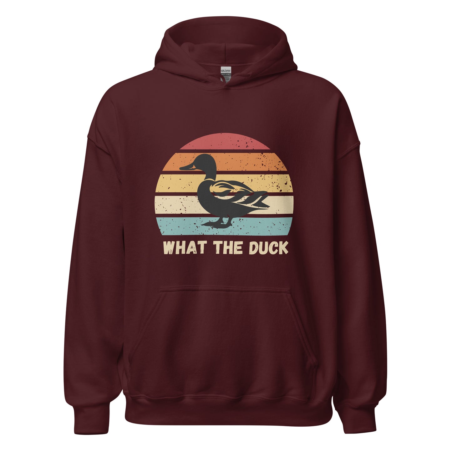 What The Duck Ente Wortspiel WTF Kapuzenpullover