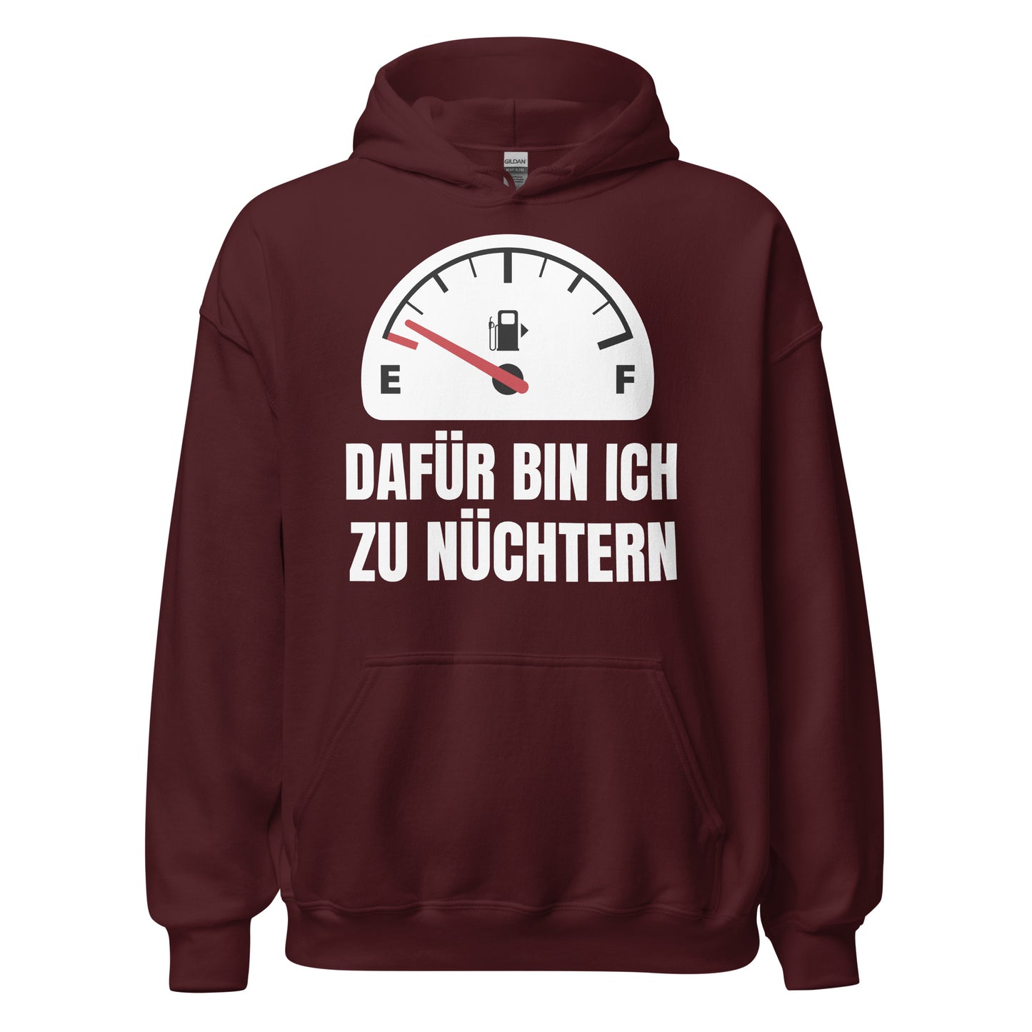 Dafür bin ich zu nüchtern Party saufen Hoodie Kapuzenpullover