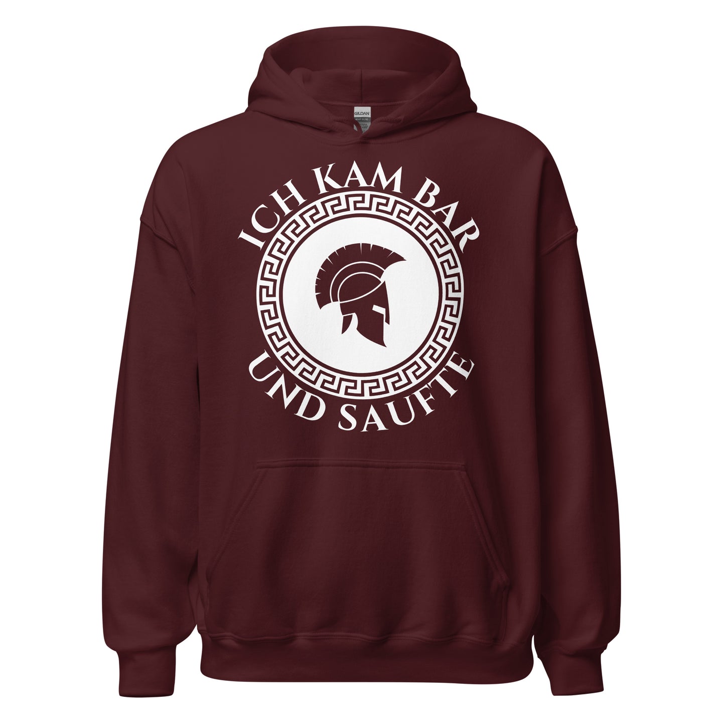 Ich kam Bar und saufte Römer Bier Spruch Hoodie Kapuzenpullover
