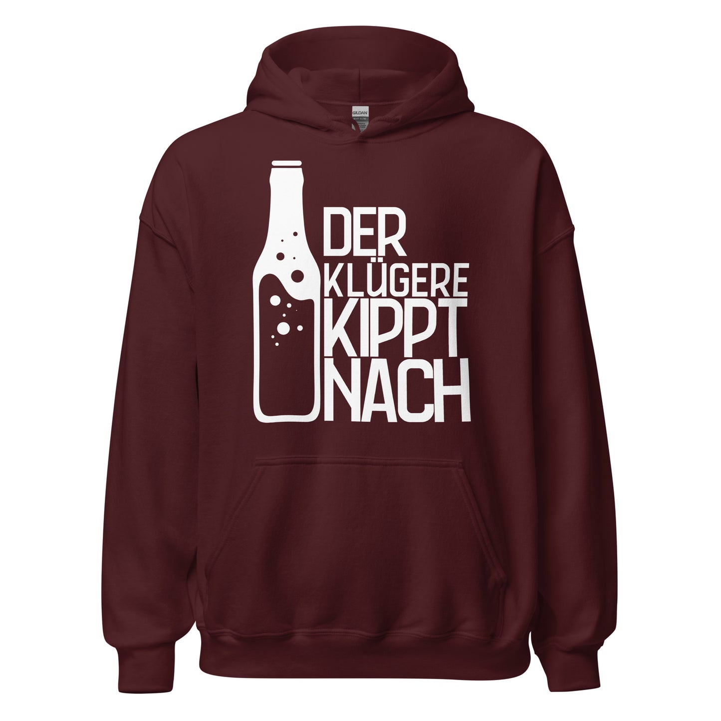 Der Klügere kippt nach Hoodie Kapuzenpullover