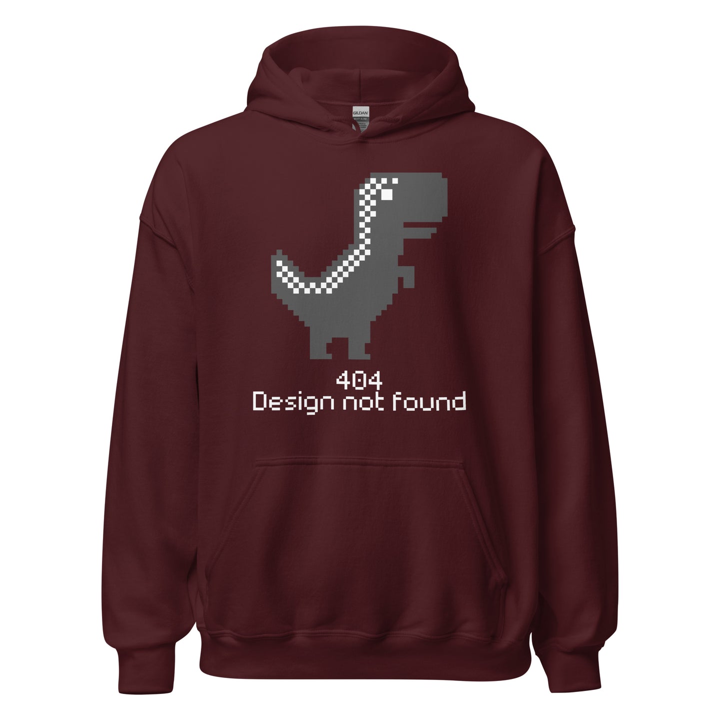 404 Design Not Found Programmierer Kapuzenpullover