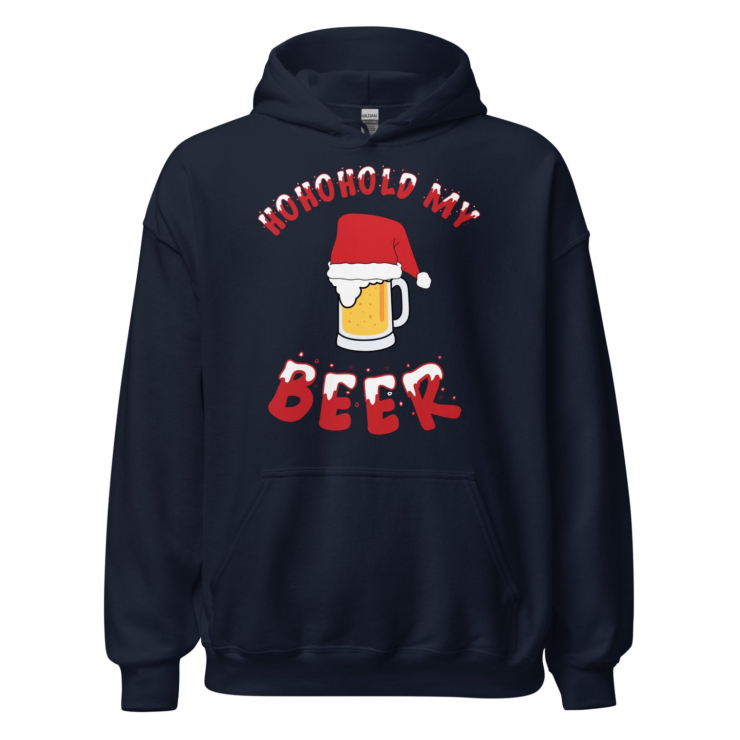 Hohohold My Beer Christmas Hoodie