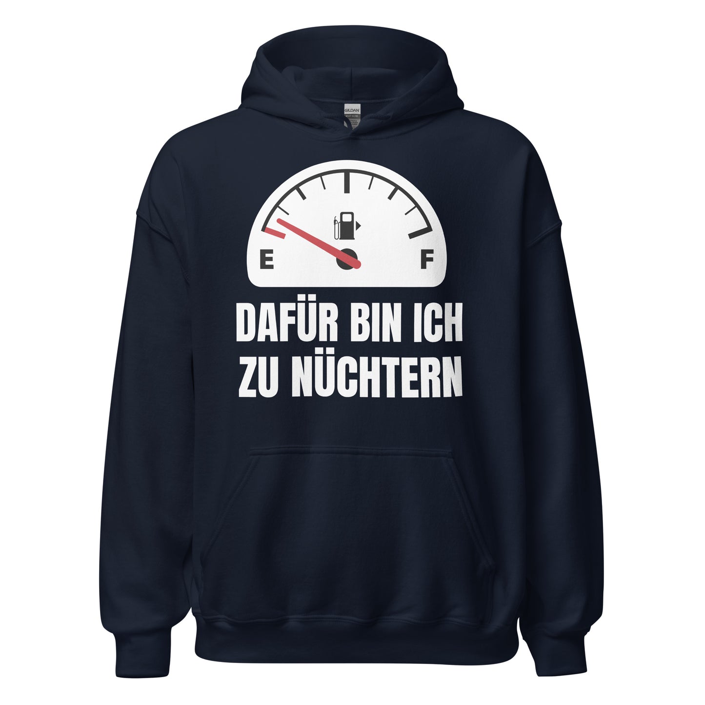 Dafür bin ich zu nüchtern Party saufen Hoodie Kapuzenpullover