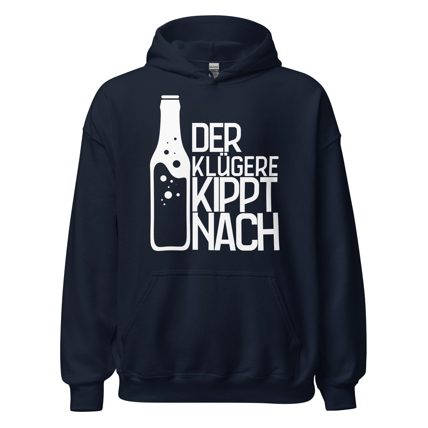 Der Klügere kippt nach Hoodie Kapuzenpullover