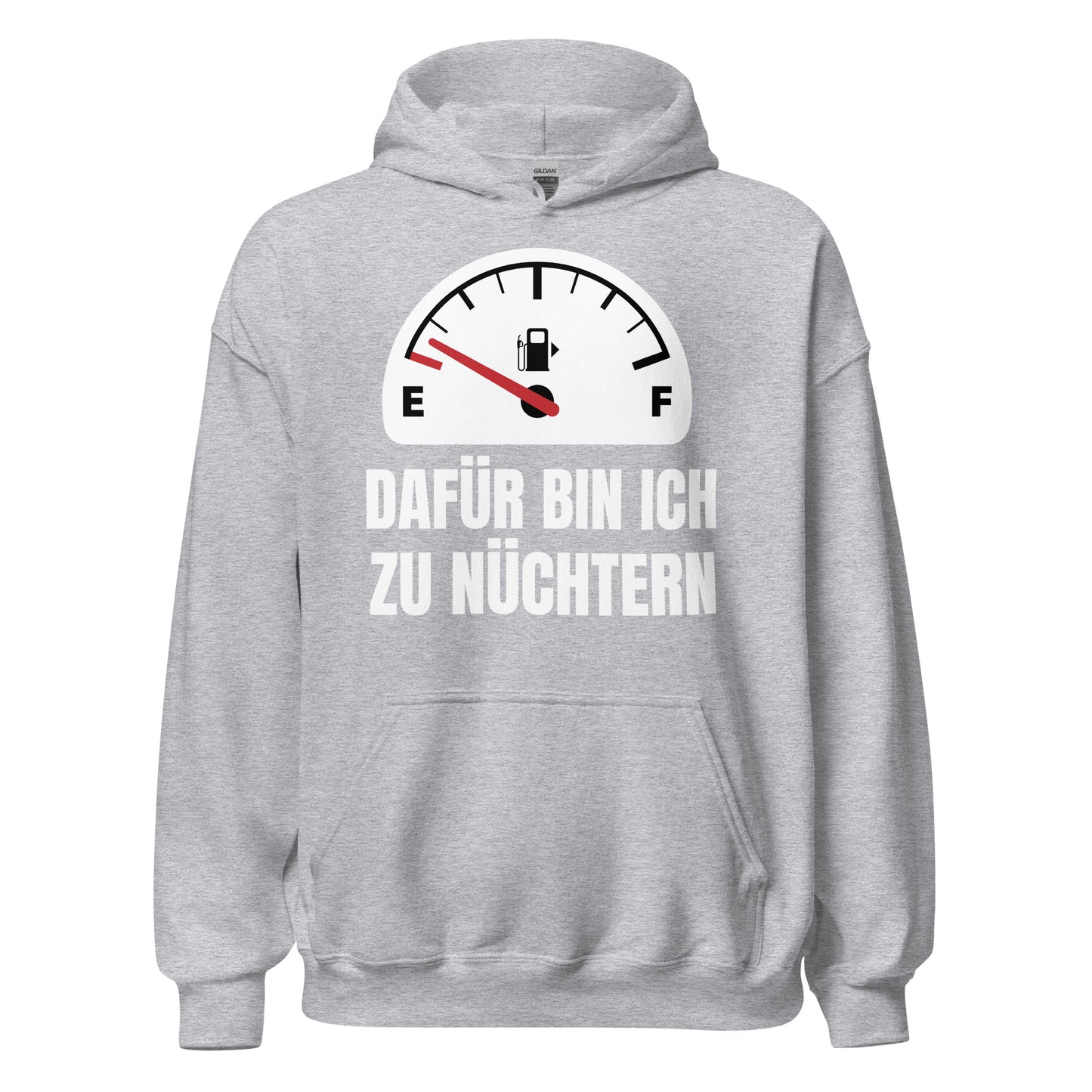 Dafür bin ich zu nüchtern Party saufen Hoodie Kapuzenpullover