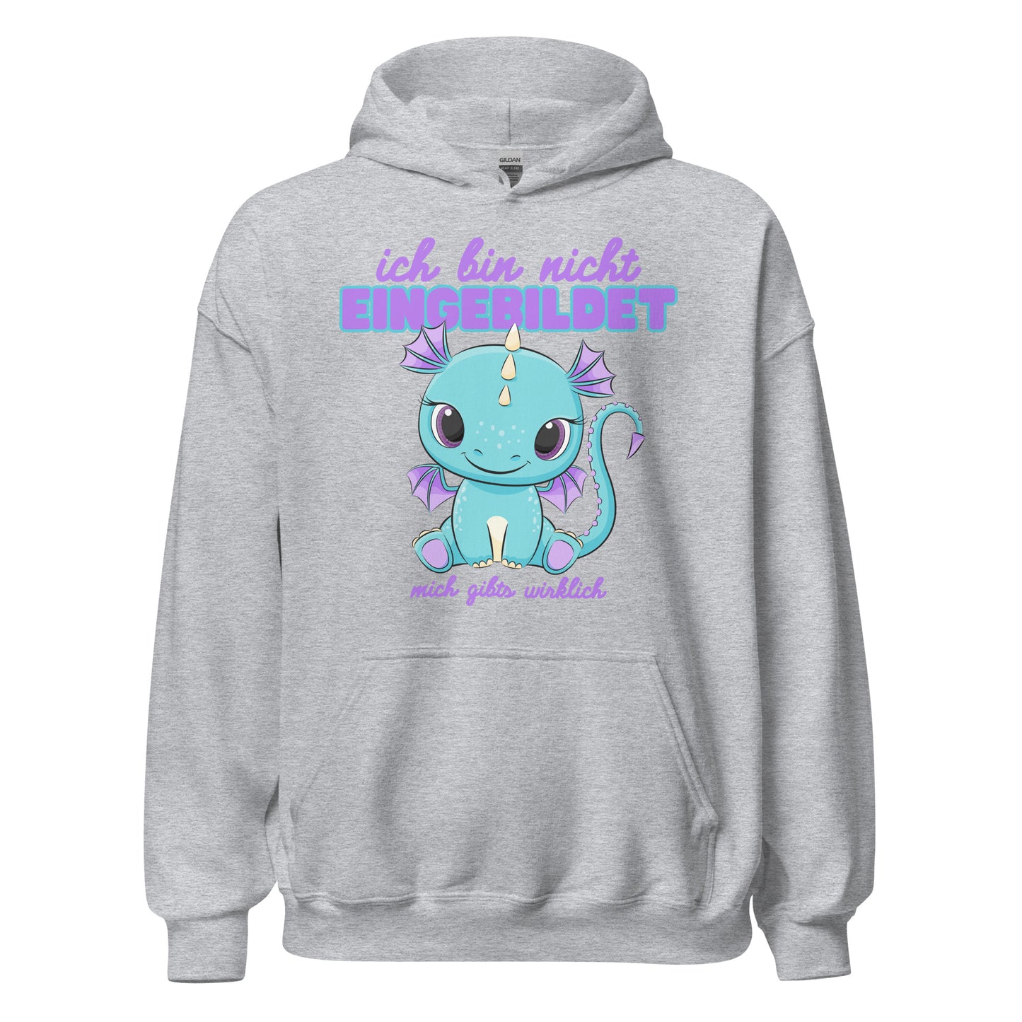 Ich bin nicht eingebildet mich gibts wirklich Hoodie Kapuzenpullover