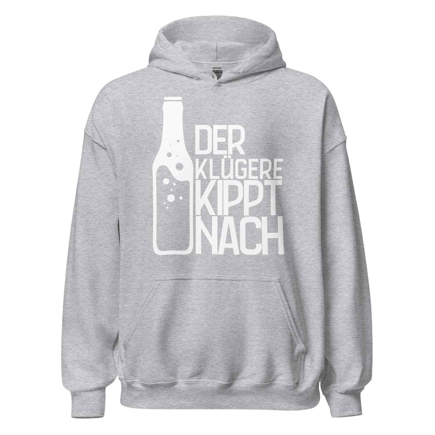 Der Klügere kippt nach Hoodie Kapuzenpullover