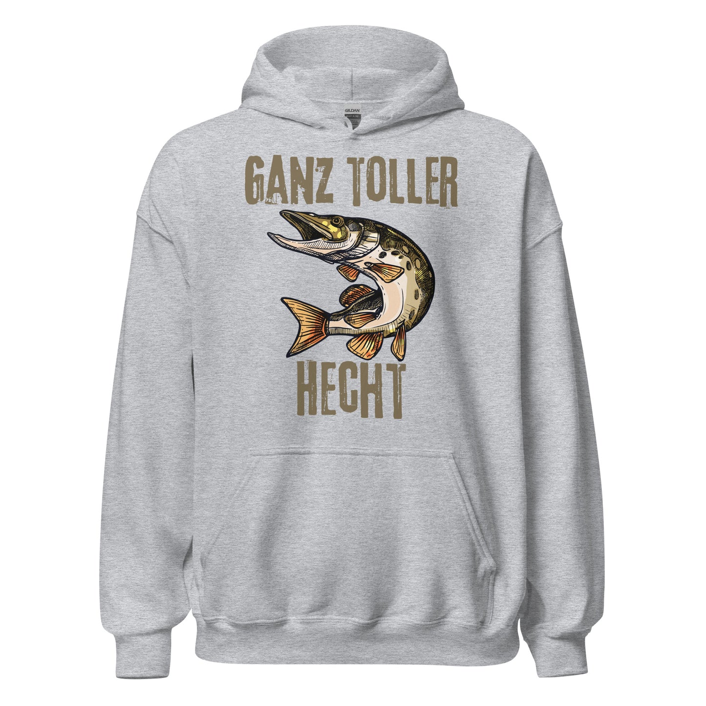 Ganz Toller Hecht Angler Kapuzenpullover