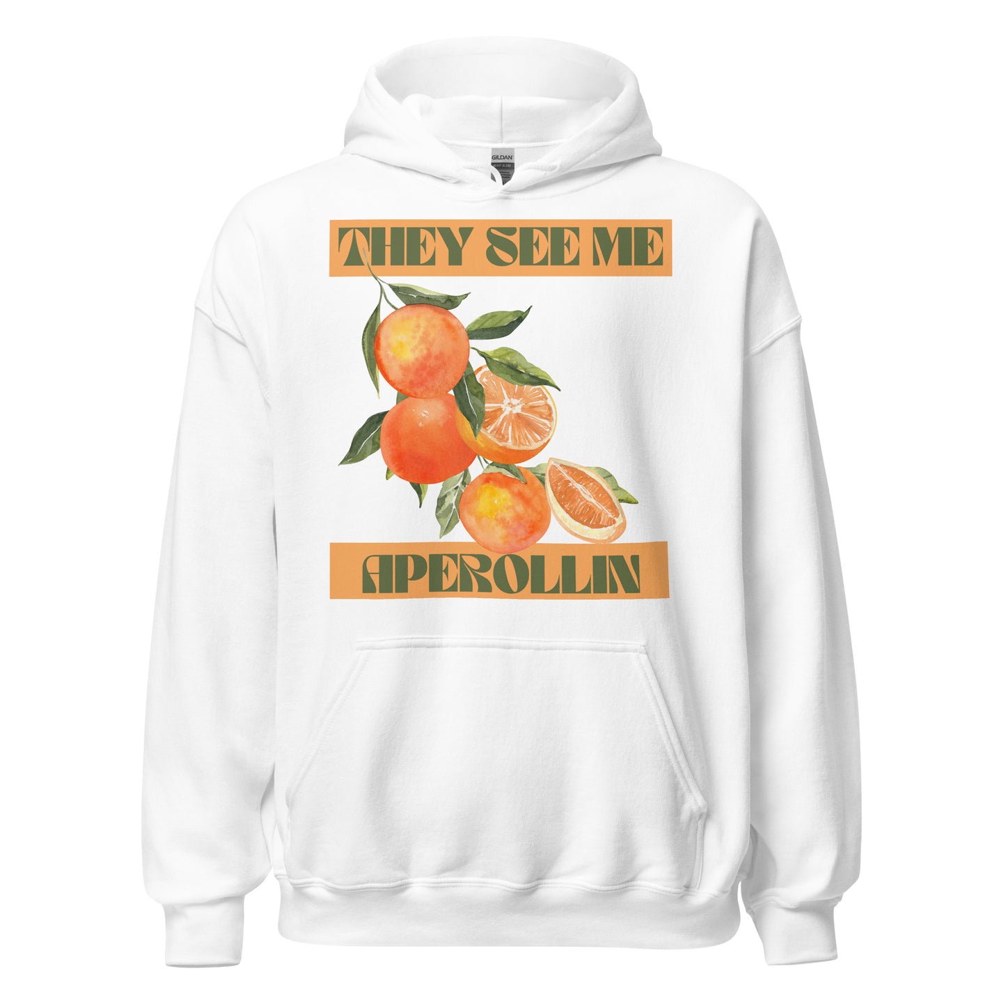 They See Me Aperollin Spritz Cocktail Kapuzenpullover