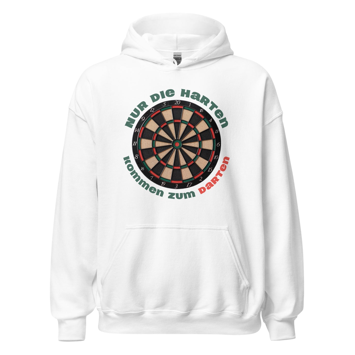 Nur Die Harten Kommen Zum Darten Dart Darts Kapuzenpullover