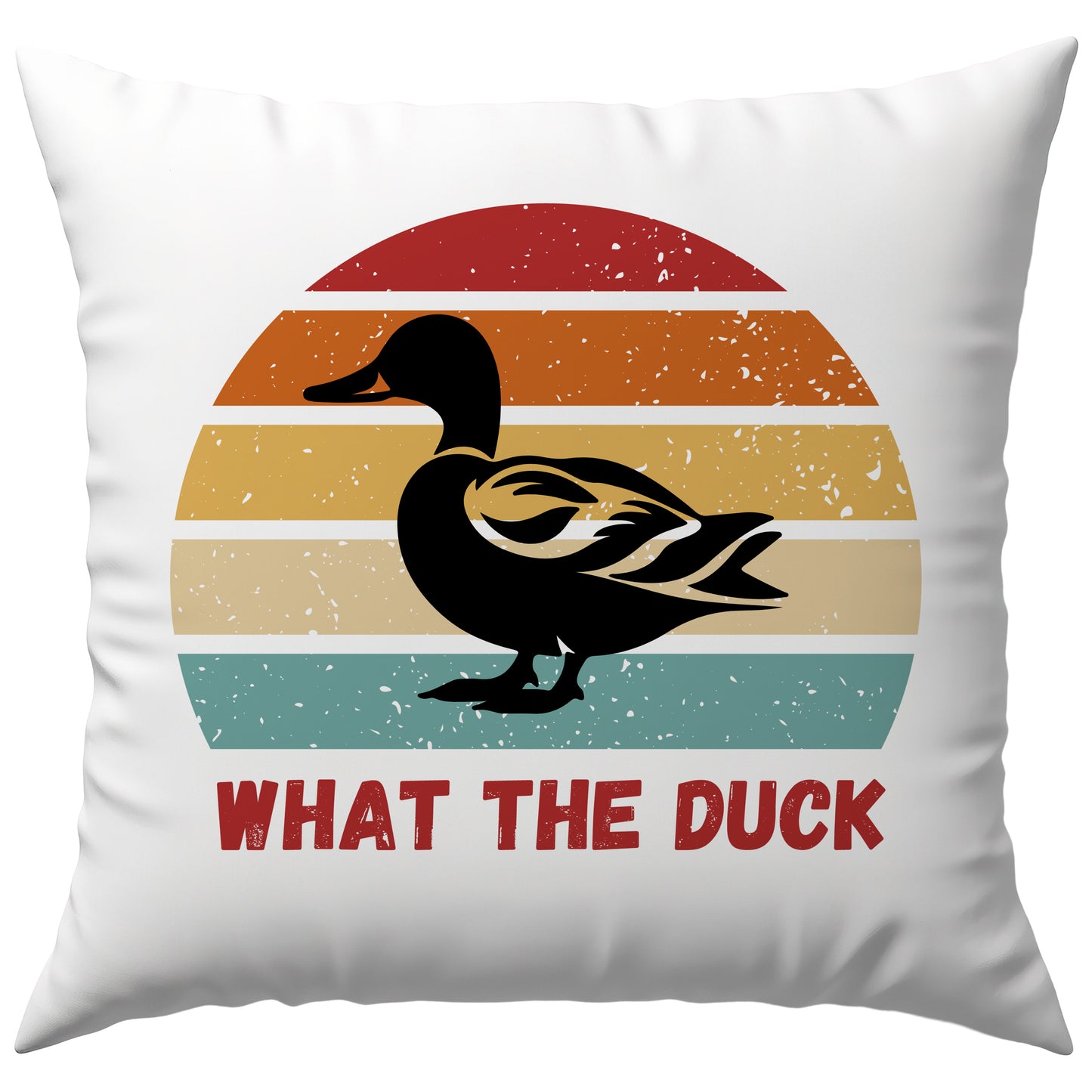 What The Duck Fuck WTF Deko Kissen