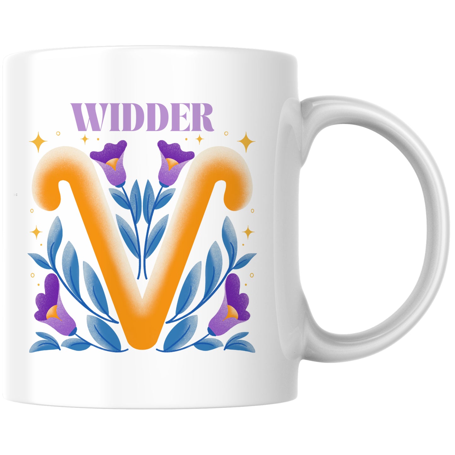 Widder Aries Sternzeichen Kaffee Tasse
