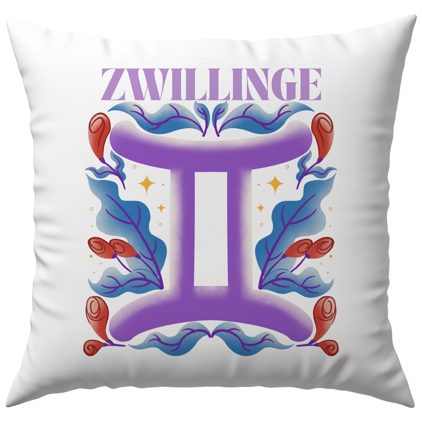 Zwillinge Zwilling Gemini Sternzeichen Deko Kissen