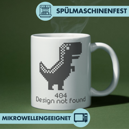 404 Design Not Found Programmierer Kaffee Tasse