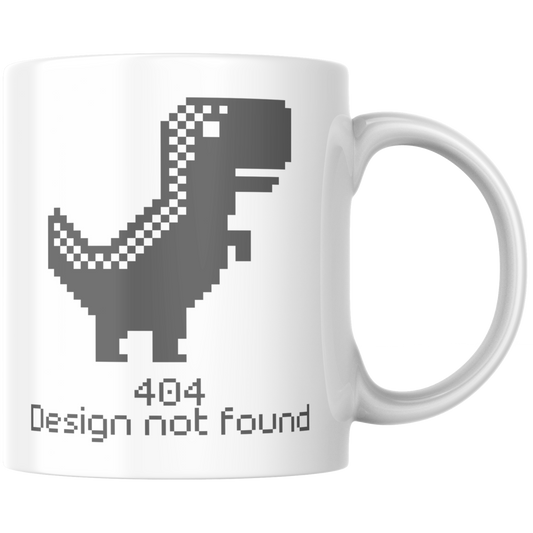 404 Design Not Found Programmierer Kaffee Tasse