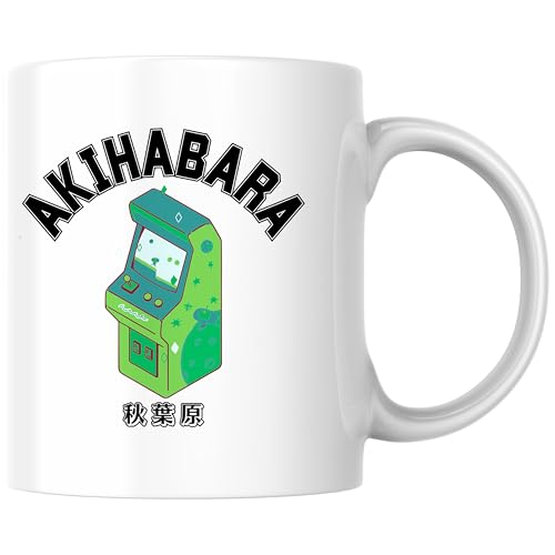 Akihabara Tokio Arcade Otaku Kaffee Tasse