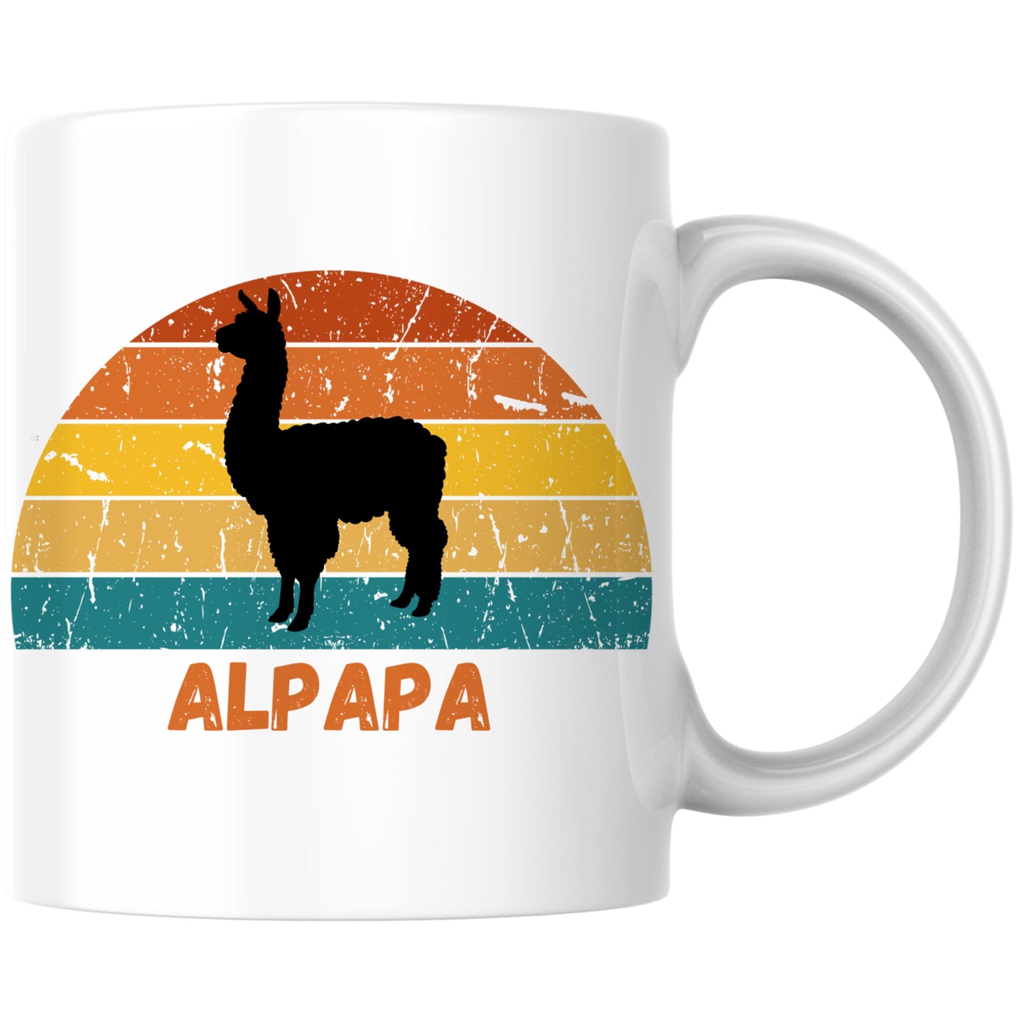 Alpapa Papa Alpaka Vatertag Kaffee Tasse