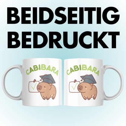 Abi Capybara Abitur Abigeschenk Kaffee Tasse