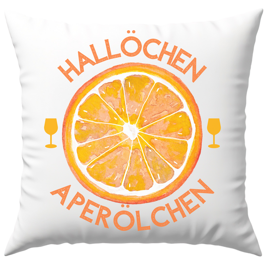 Hallöchen Aperölchen Spritz Cocktail Deko Kissen