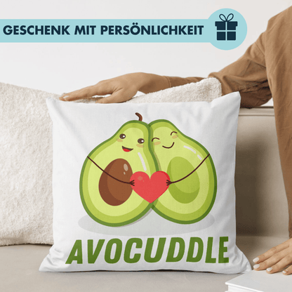 Avocuddle Avocado Liebe Deko Kissen