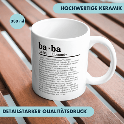 Baba Definition Türkischer Papa Kaffee Tasse