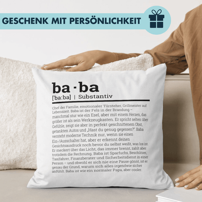 Baba Definition Türkischer Papa Deko Kissen
