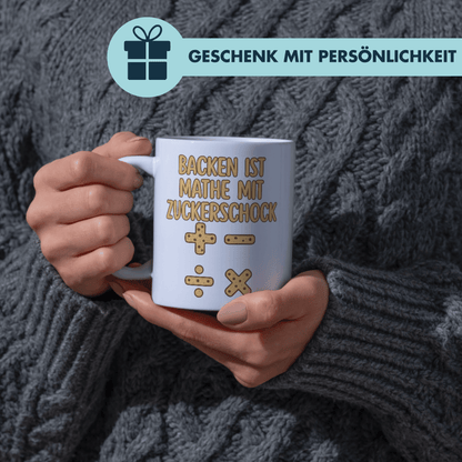 Backen Ist Mathe Mit Zuckerschock Kaffee Tasse