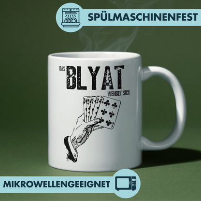 Das Blyat Wendet Sich Wortspiel Russisch Kaffee Tasse