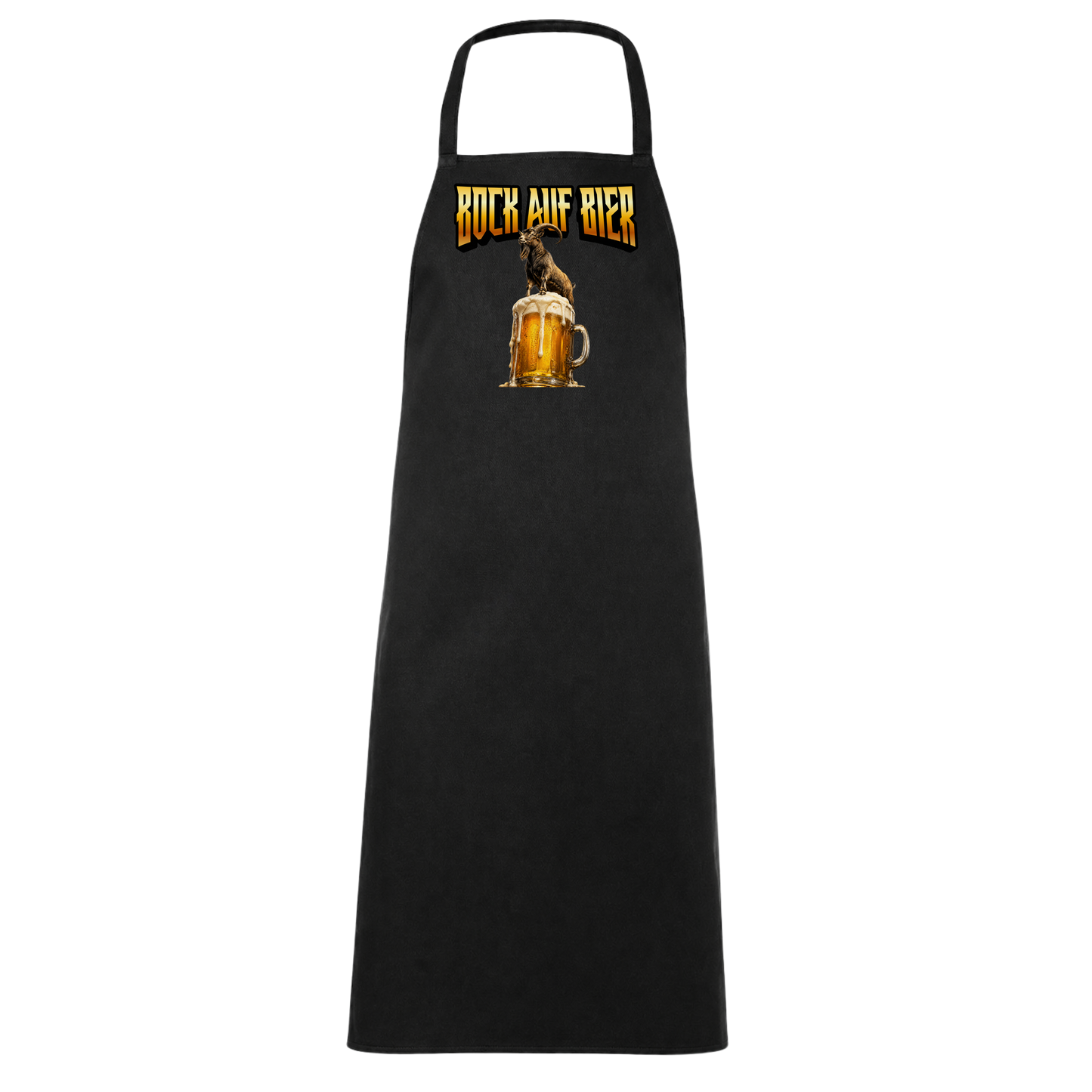 Bock Auf Bier Wortspiel Biertrinker Schürze