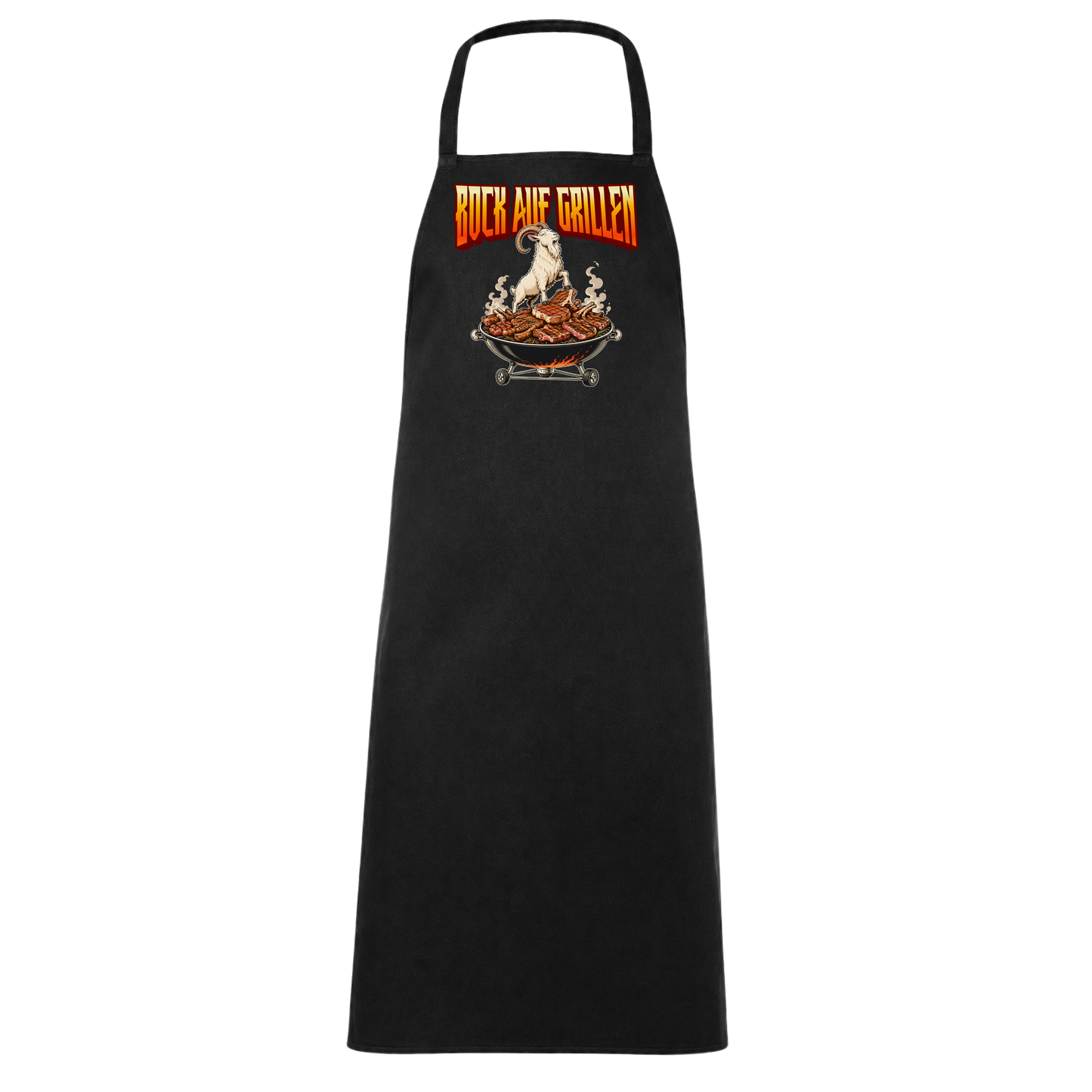 Bock Auf Grillen Wortspiel Grill Schürze